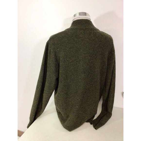 Schott Bros Wool Sweater Shawl Neck Mens XL - Picture 6 of 11